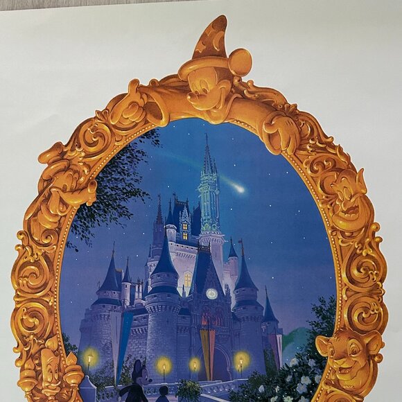 Walt Disney Vintage Fine Art Poster - Picture 2 of 2